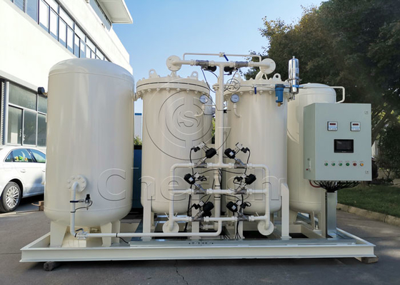 Generatore industriale dell'ossigeno della piccola scala utilizzato nella fabbricazione di carta e nella produzione di vetro
