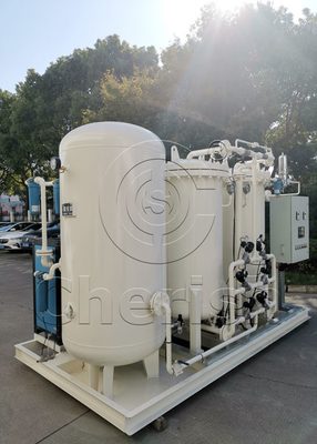 90%-93% macchina di fabbricazione ad ossigeno e gas industriale di PSA di purezza utilizzata nel trattamento delle acque
