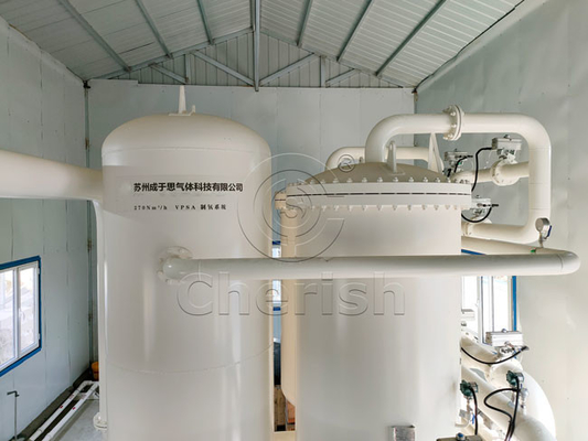 Generatore dell'ossigeno di VPSA con la caratteristica di forte stabilità di operazione e di alta sicurezza