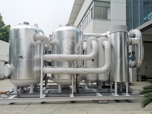 Generatore dell'ossigeno di progettazione compatta 30Nm3/Hr PSA per la fabbricazione dell'O2 di purezza di 93%