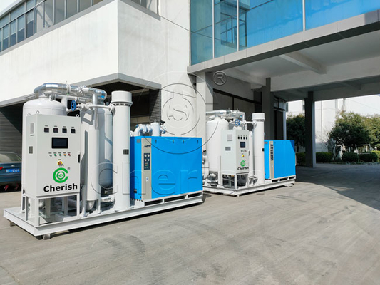 Generatore umanizzato dell'ossigeno di 132 Nm3/Hr PSA per il trattamento termico